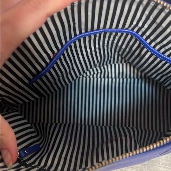 Kate Spade Maise Blue Bow Satchel Bag with Gold Hardware - Picture 8 of 10